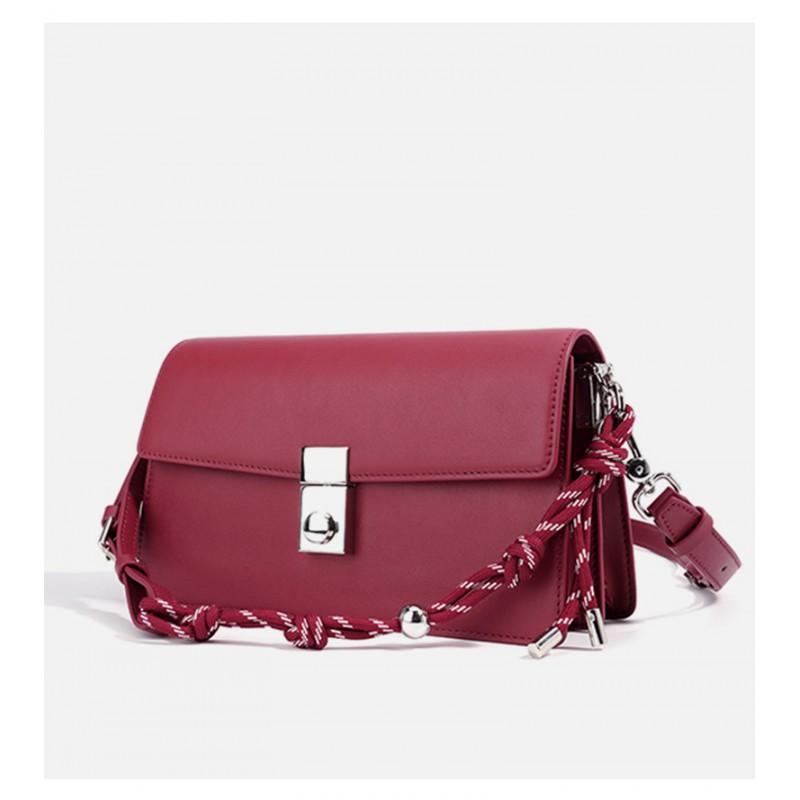 High-end Versatile Niche Design Holiday Series Women's Bag Leather Handbag Shoulder Crossbody