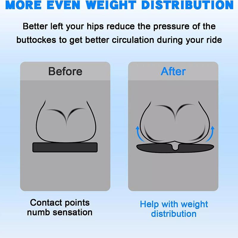 Подушка для мотоцикла, амортизирующая, дышащая, солнцезащитная, амортизирующая, чехол для сиденья мотоцикла