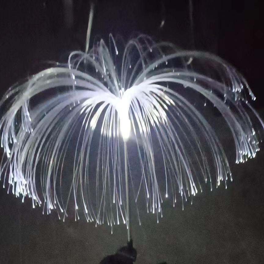 Солнечный газонный светильник в виде медузы: Декоративный уличный светильник-фейерверк для сада и балкона