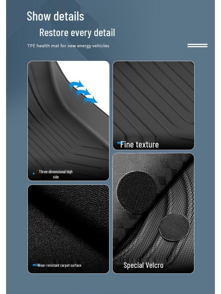 Custom TPE Floor and Trunk Mats for 2023-2024 Nezha X - Eco-Friendly and Tailored Fit