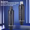 Microphone Wireless Xlr Transmitter and Receiver 48V UHF Wireless Mic System for Audio Mixer
