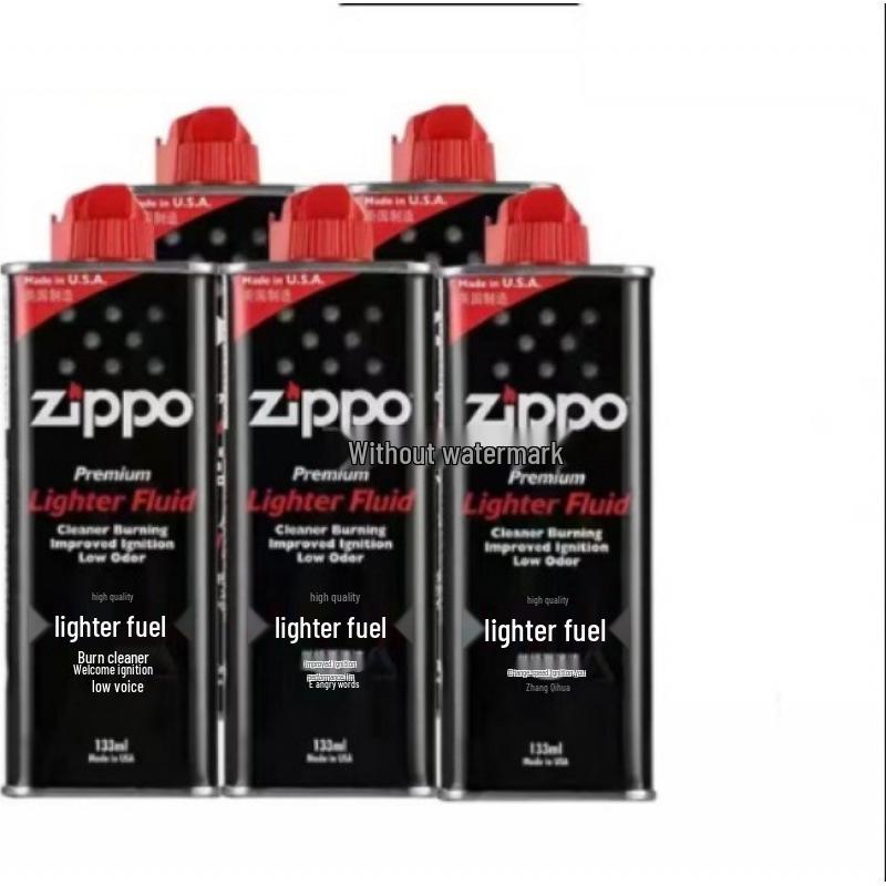 Flint Cotton Wick Kerosene Lighter with Original Metal Design