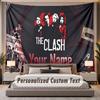 Custom Name Text Tapestry The Cure Personalized Polyester Wall Tapestry For Bedroom And Room
