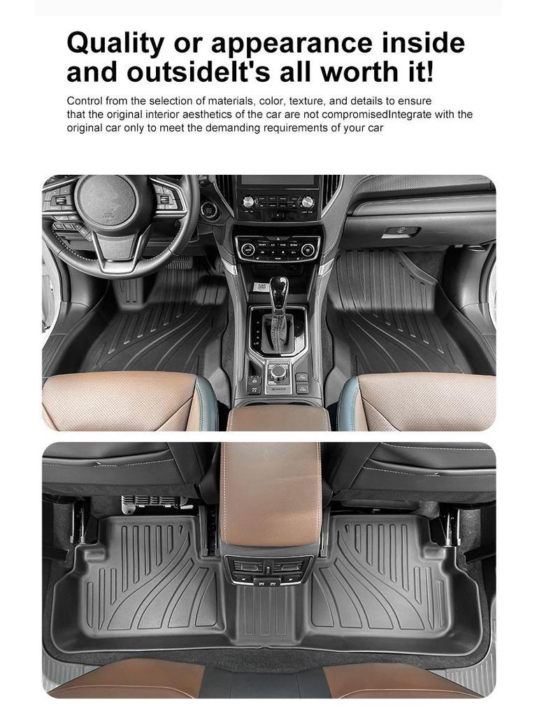 Коврики в салон и багажник Subaru Forester 2019-2025
