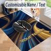 Custom Text Printed Rug New Holland Non Slip Floor Carpet For Home Room Decor