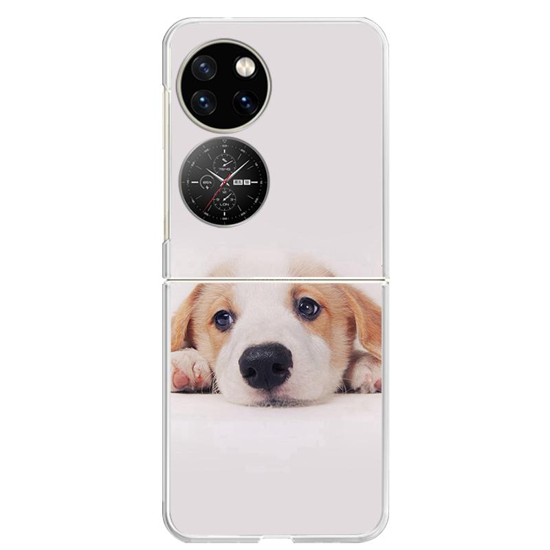 Для Huawei P50 Pocket Чехол Прозрачный Жесткий ПК Задняя Крышка Телефона Для Huawei Pocket 2 Чехлы P50 P 50 PocketS S Чехлы Capa