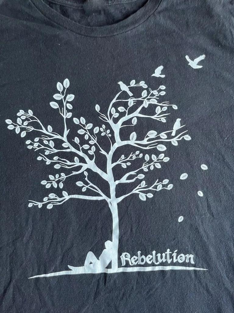 Винтажная футболка Rebelution Raggae Jam Band Унисекс Черная Все Размеры от S до 5XL BO877