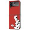 Anime Jujutsu Kaisen Case For Samsung Galaxy Z Flip 4 Zflip3 Z Flip 3 5g Zflip Zflip4 Zflip Flip3 Black Cover Bumper