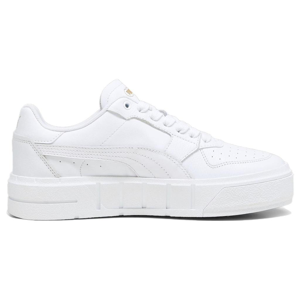 Puma Cali Court Leather Triple White Women Sneakers 393802-05