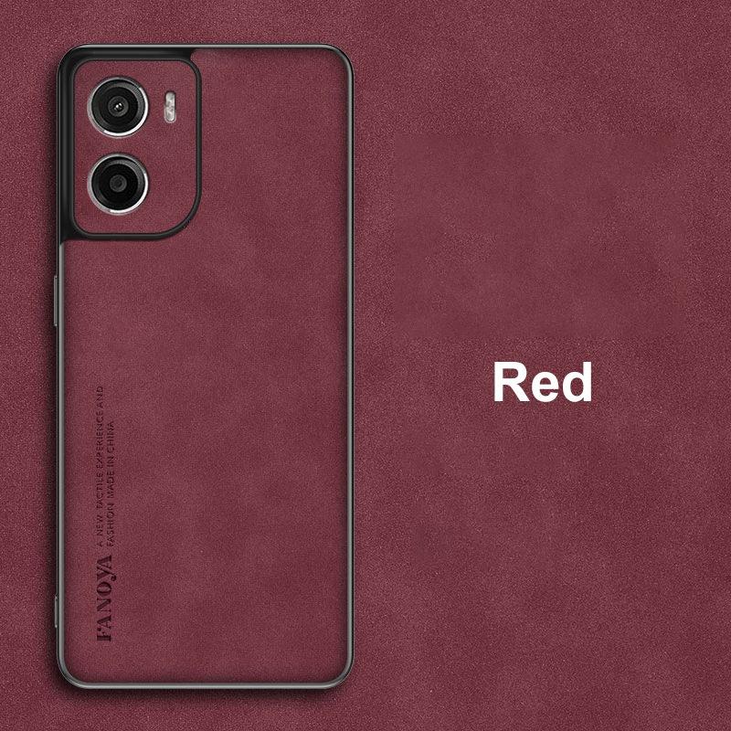 Для Motorola Moto G06 Чехол Роскошный Чехол для телефона из искусственной кожи Для Motorola G06 Задняя крышка Матовый силиконовый Противоударный Полная защита