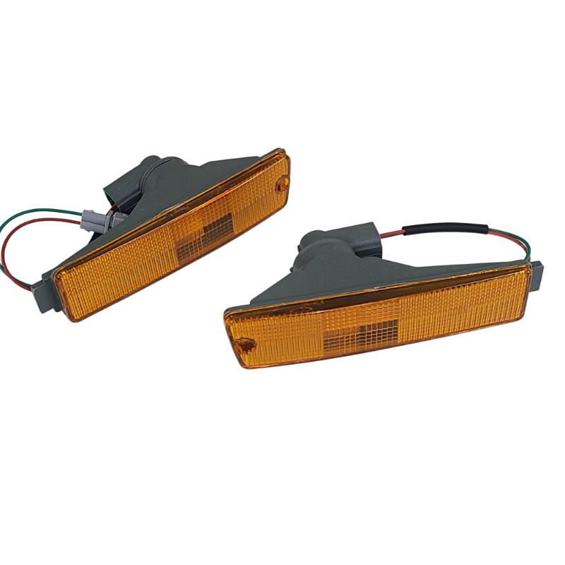 Янтарный Большой Поворотник Бампера Для VW Volkswagen Golf Jetta MK2