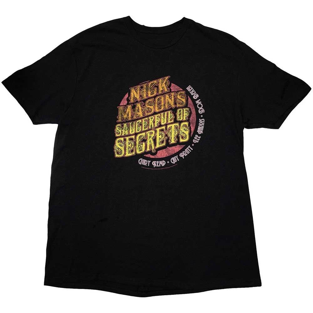Nick Mason Saucerful Of Secrets Euro Tour 2023 Licensed TShirt Unisexs