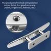 Polished Finish Boat Cleat 316 Stainless Steel Combo Cleat Mooring Cleat  Boat Application