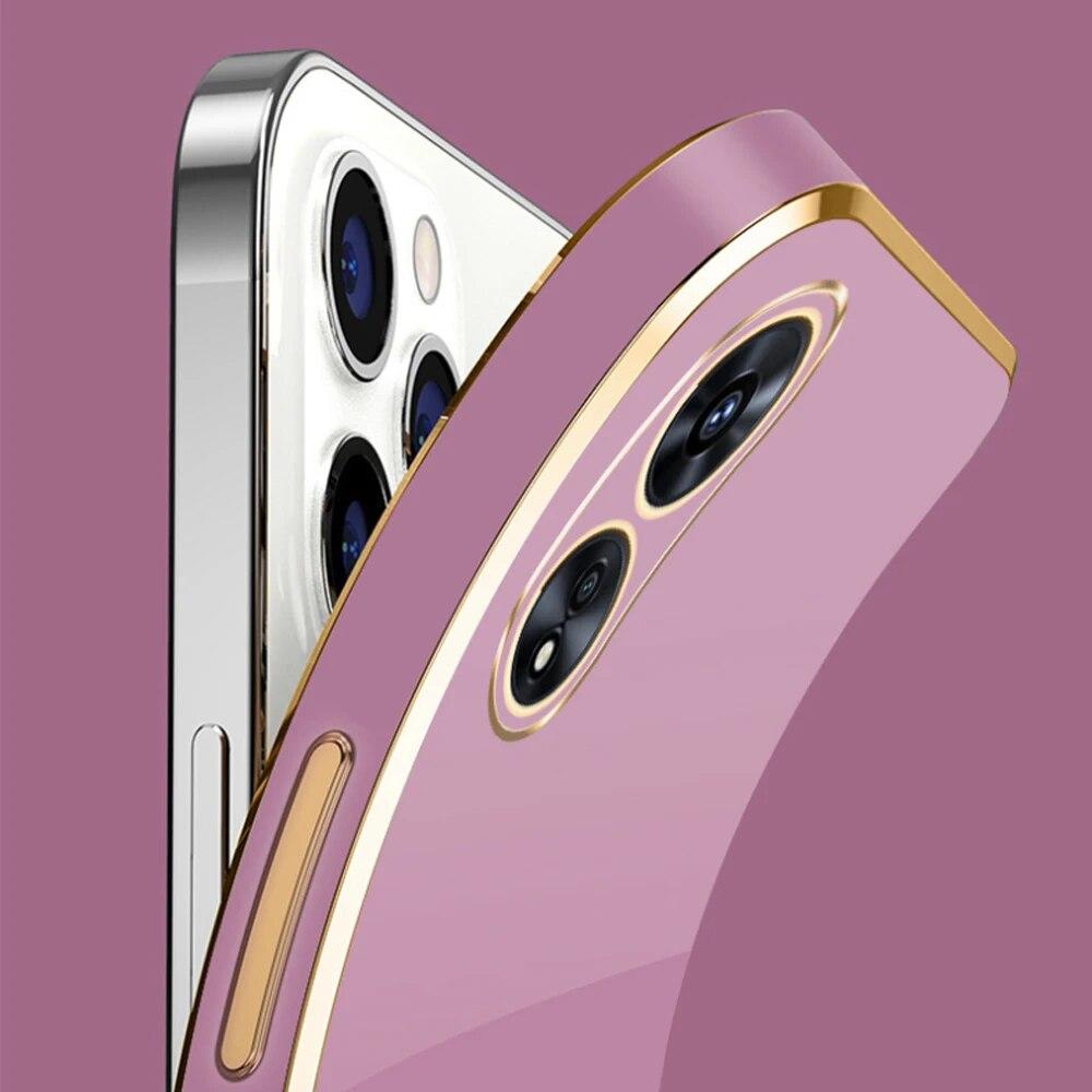 Чехол для OPPO A17 OPPO A17K, чехол для телефона Oppo A17 A17K, чехол CPH2471 CPH2477, роскошный чехол A17k с квадратным покрытием, противоударная задняя крышка