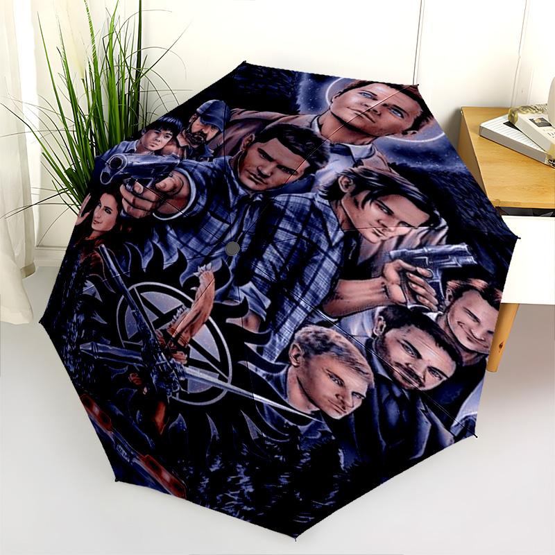 Supernatural Forces Unleashed Folding umbrella Umbrella Suitable for all seasons light outdoor Three folds