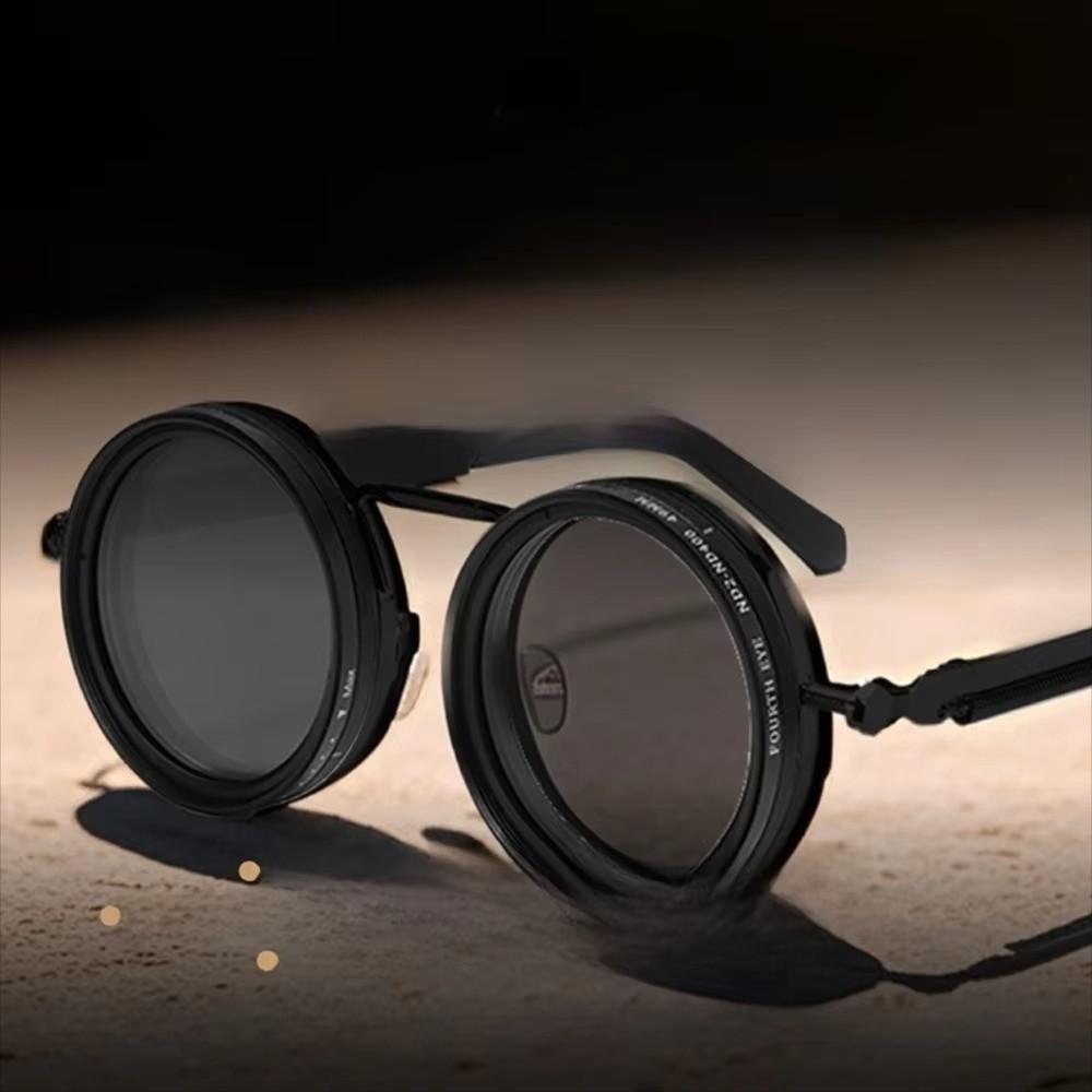 Manual Rotating Adjustable Dimming Glasses Anti UV Protection ND Filter Sunglasses  Driving