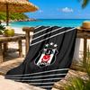 Besiktas Crest Legacy 1903 Beach Towel, Quick-drying, Easy to Care for, Suitable for Both Fitness and Beach Vacations,Sports Essential