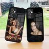 Чехол для телефона Millie Bobby Brown для S23 Samsung S24 S25 Ultra S22 S20 Fe S21 Plus A54 A34 A24 A53 A16 A14 Стеклянная крышка