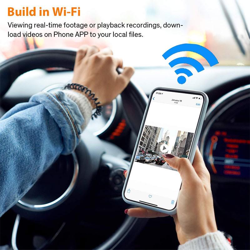 1080P Dash Cam Wifi Видеорегистратор Автомобильный Видеорегистратор DashCam Dvr Регистратор Wifi G-сенсор Видеорегистратор Ночной Регистратор