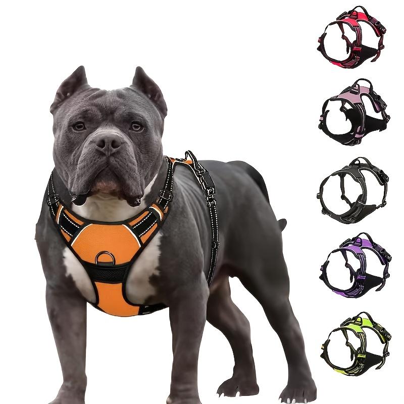 Adjustable Dog Harness Vest Comfortable Durable With Reflective Strip Outdoor Walks Suitable For Small Large Dog Pet Accessories