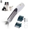 Триммер для шерсти домашних животных, который может всасывать волосы, электрическая всасывающая стрижка для кошек и собак, профессиональная ограниченная расческа, бесшумная, 1 час Q1M1