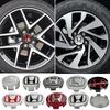 58/62/69mm Car Tyre Wheel Center Hub Cap Badge Sticker Car Accessories For Honda Civic Fit Jazz Accord Pilot Stepwgn CRV BRV