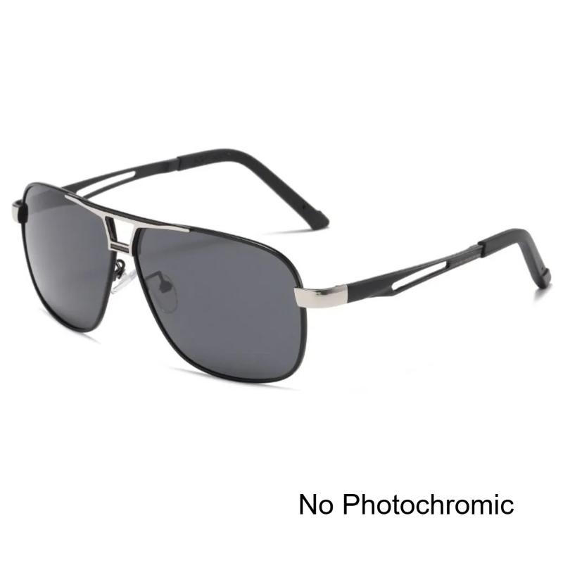 Мужские поляризационные фотохромные солнцезащитные очки для ночного видения, авиаторы, линзы с изменяемым цветом, желтые, для вождения