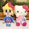 Милый плюшевый брелок в виде кошки Китти, подвеска Hello Kitty, мультяшное украшение для рюкзака