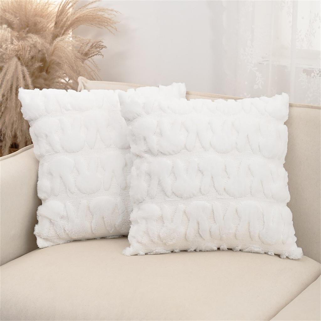 Modern Minimalist Pillows, Plush  And Winter Pillows, Living Room Sofas, Heart-shaped Cushions, Pillowcases
