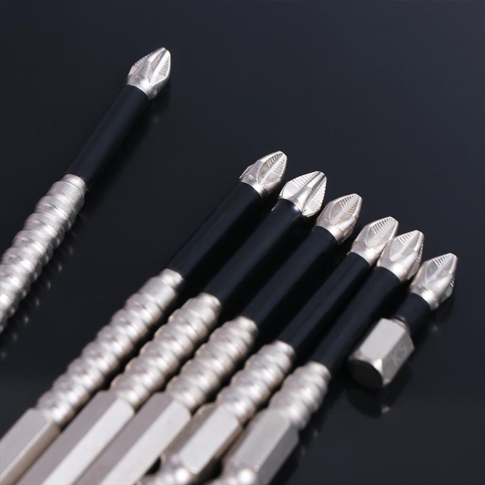 K5 Thread Magnetic Batch Head Impact Resistant Anti-Slip Cross Bit Alloy Steel High Hardness PH2 Screwdriver Bits