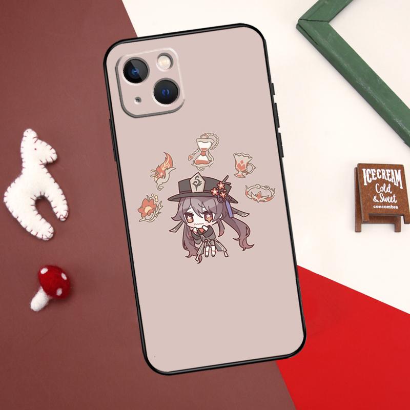 Чехол Genshin Impact Hu Tao для iPhone 13 12 14 15 Pro Max Mini 7 8 Plus SE 2020 X XS MAX XR 11 14 15 Pro Max