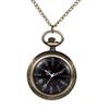 Roman Analog Antique Pocket Retro Bronze Pendant Watch with Keychain and Chain Necklace Perfect Gift for and Christmas Men's Watch - Birthdays,
