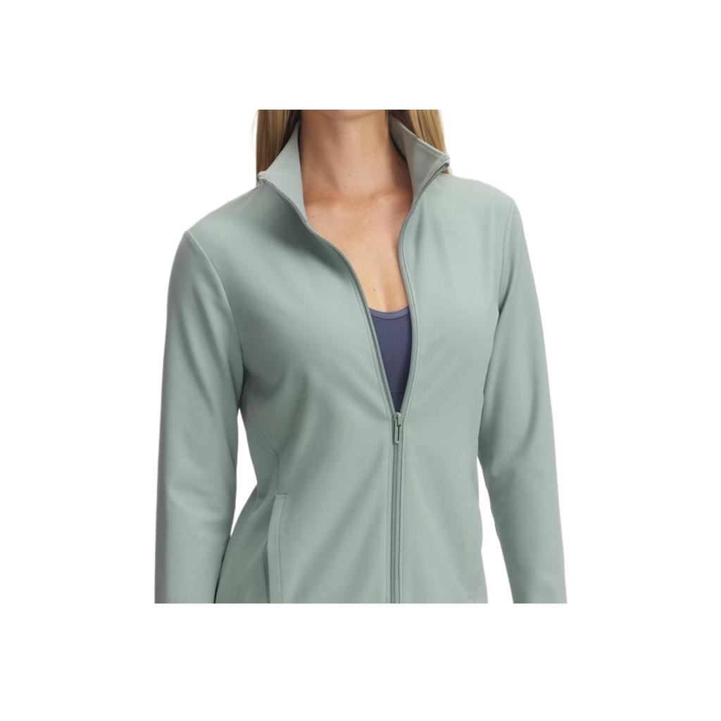 Under Armour Comfortable Classic Fashion Versatile Solid Color Jacket Women Jacket Green 1366028-350