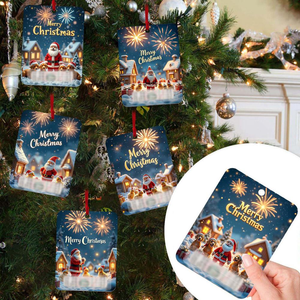 Рождественские держатели для денег, рождественская елка, денежная карта, 8 шт., праздничный зажим для денег, декоративные, практичные, забавные украшения, деньги