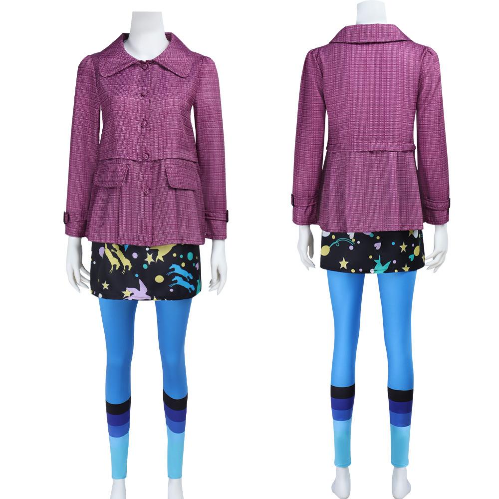 Луна Косплей Ролевая Игра Лавгуд Костюм Магия Кино Очки Юбки Гольфы Комплект Одежда Женские Наряды Хэллоуин Карнавальные Костюмы