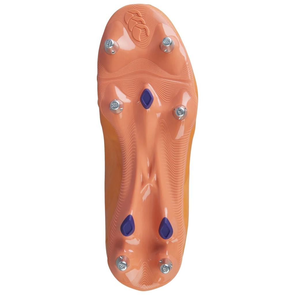 canterbury Mens Phoenix Genesis Team 2025 Leather Soft Ground Rugby Boots