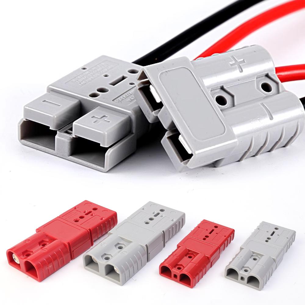 Для Anderson Plug Connector 50A 120A High Current 2 Pin Forklift Battery Charger Plug Разъемы для зарядки аккумулятора
