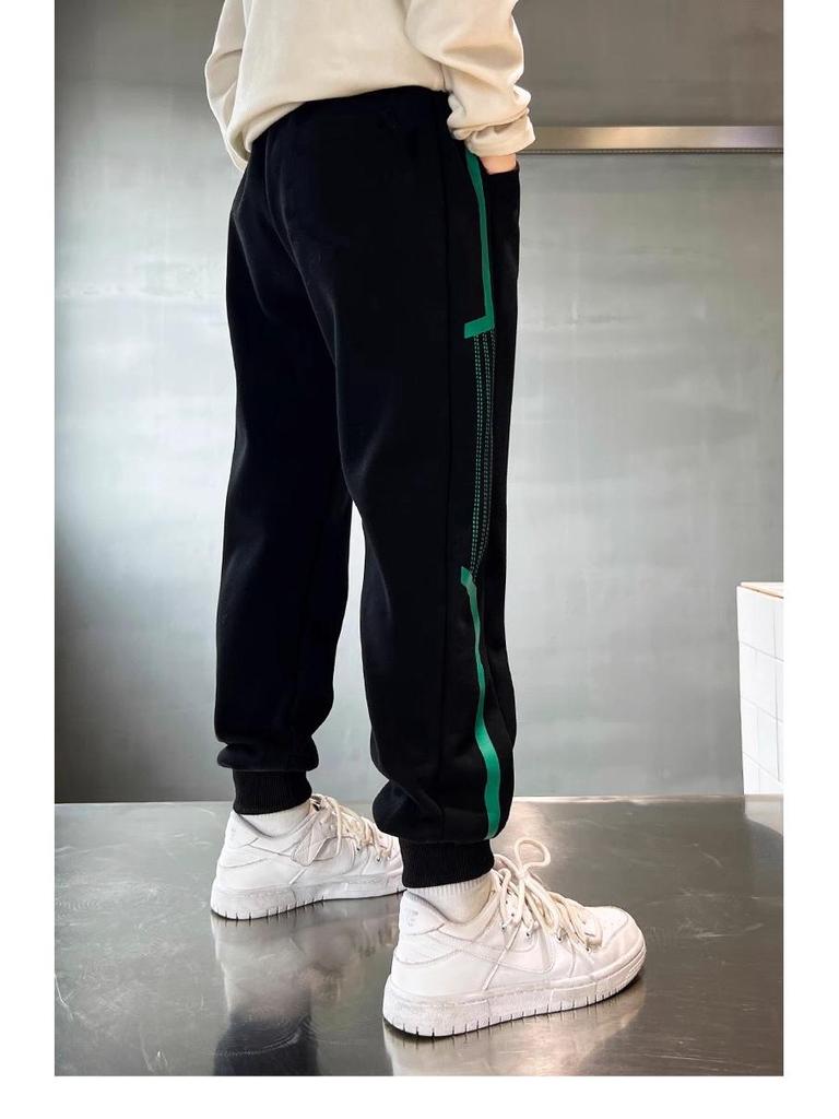 2025 Kids' Spring/Autumn Sports Sweatpants - Boys' and Girls' Casual Long Pants