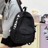 Школьная сумка корейская версия милый рюкзак в горошек сумка женская студенческий стиль повседневный школьный рюкзак модный универсальный letter простой рюкзак