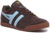 Кроссовки Gola Harrier dark brown/pale blue