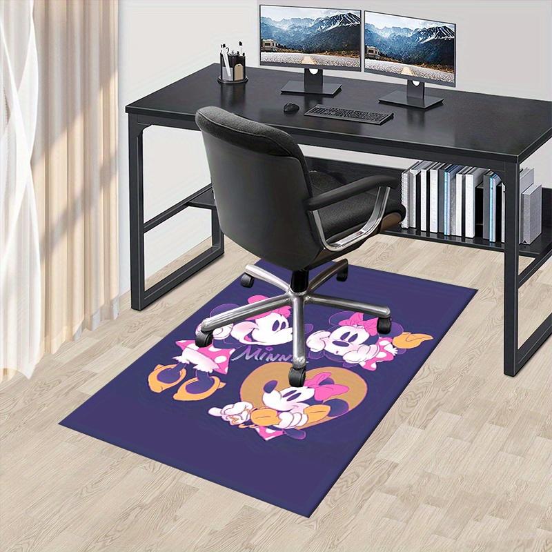 Office Rug Minnie Mouse, Disney theme 3D Printed Anti-Slip Rug-Machine Washable for Living Room