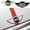 27.5cm 3D ABS Car Styling Rear Trunk Badge Emblem Sticker For Mini Cooper S Countryman R60 R61 Decoration Modification Accessory