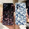 Для Realme C35 RMX3511 Красивый Чехол для Телефона с Рисунком Розы и Бантом Для Realme C 35 C35 4G Мягкий Силиконовый Ударопрочный Чехол