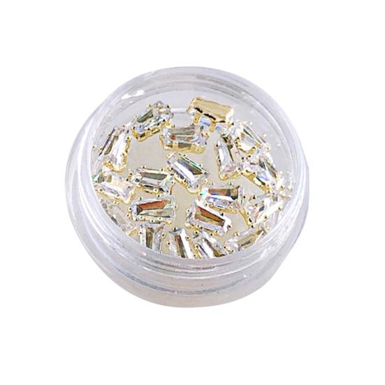 20 шт./кор. украшения для ногтей блестящие кубические цирконии блестящие стразы для ногтей ювелирные украшения для женщин