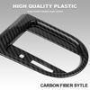 For Ford Mustang 2015+ Carbon Fiber Shift Frame Cover Plate Protection Decorative Sticker Car Interior Accessories