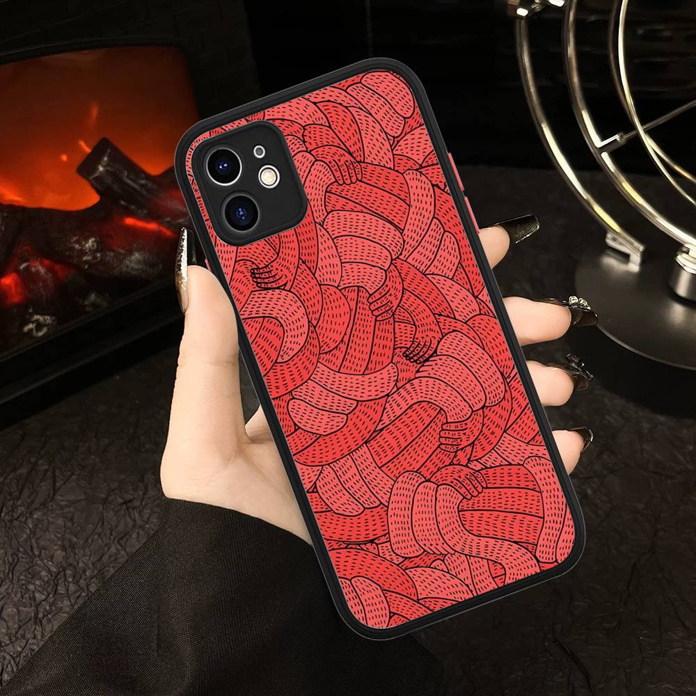 Polly Nor Print Phone Case For IPhone 16 15 14 11 12 13 Pro Max X Plus XS MAX Translucent Matte Cover