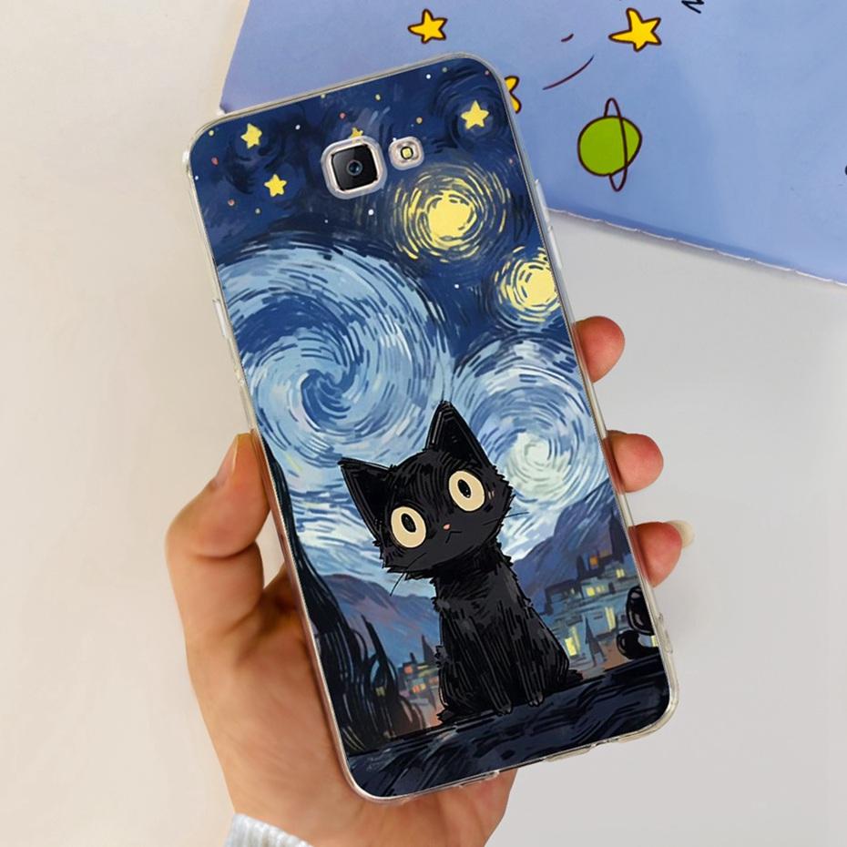 Lovely Painted Case For Samsung Galaxy J7 Prime On7 (2016) G610F G610Y Soft Silicone TPU Cover For Samsung J7Prime 2 Phone Cases