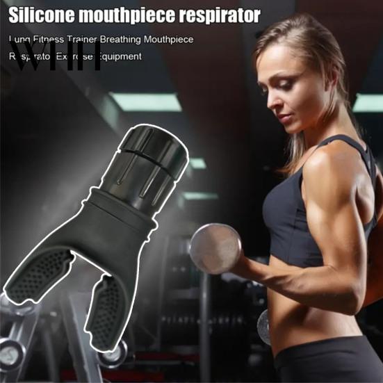 Easy-to-use Oral Muscle Strength Trainer Portable Breathing Adjustable Resistance Men Women Muscles Exerciser Lung Capacity Abdominal Training