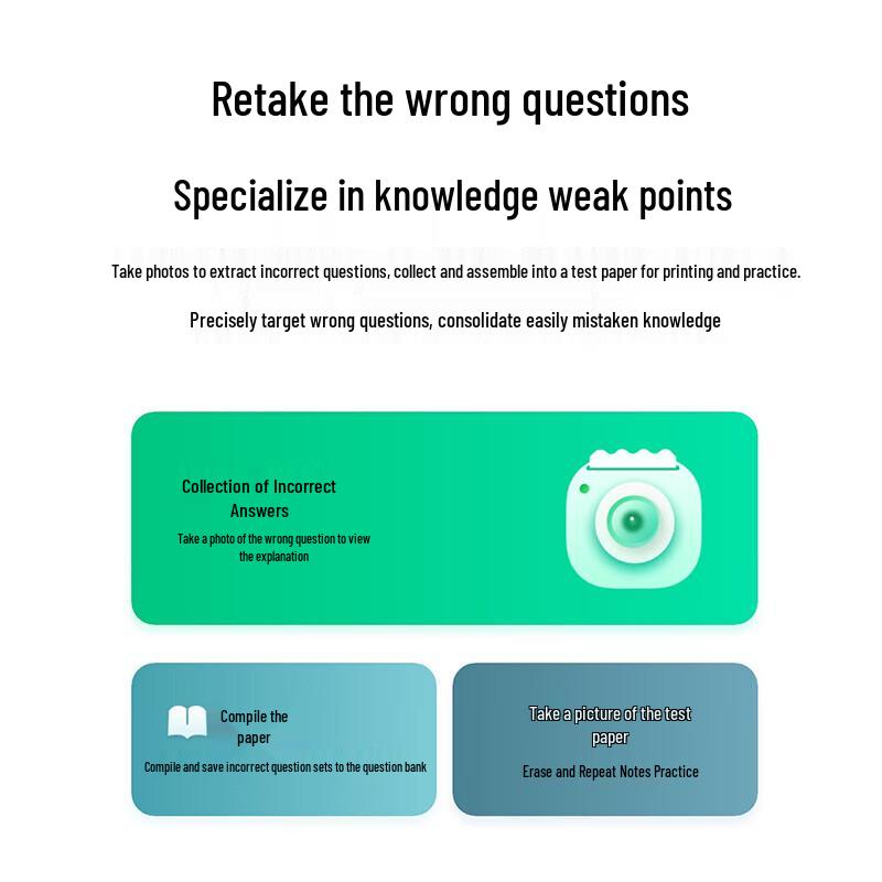 HPRT MT610 Pro Portable Inkless A4 Student Printer