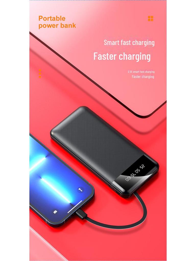 Ультратонкий мини-Power Bank с индивидуальным логотипом и подарочной коробкой для промоакций на мероприятиях